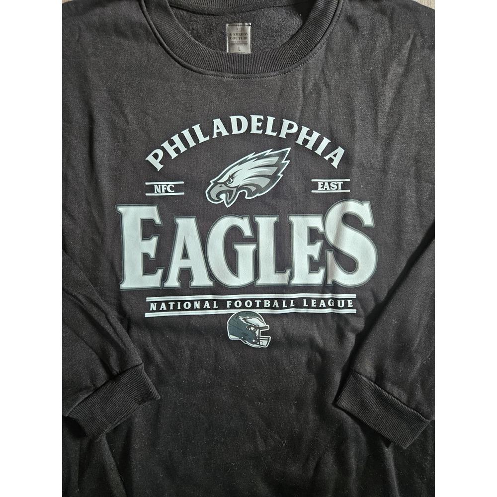 Philadelphia Eagles Gameday Couture Sweatshirt Size L - Picture 2 of 4